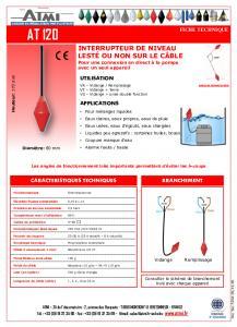 Fiche technique AT 120