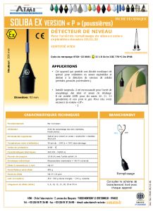 Soliba EX P (certifi� ATEX)
