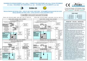 Sch�ma de Branchement SOBA EX-Certifi� ATEX