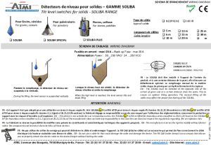 D�tecteur de niveau SOLIBA SPECIAL