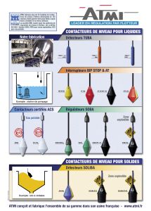 Poster de la gamme version 2005 - fran�ais
