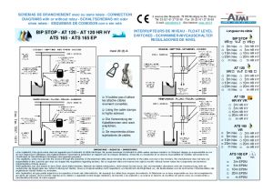 Bip Stop - AT120 - AT120 HRHY - ATS165 - AT165EP