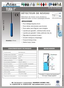 Dtecteur de niveau  flotteur TUBA 1