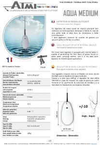 Rgulateur de niveau AQUA MEDIUM