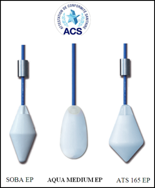 Nouveau flotteur certifi� ACS pour eau potable